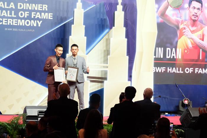 林丹、李宗偉入選世界羽聯(lián)名人堂