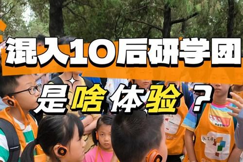 90后大齡兒童混進(jìn)10后研學(xué)團(tuán)，被教育了……