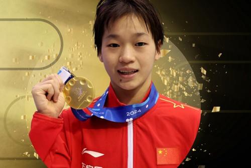 實(shí)至名歸！全紅嬋當(dāng)選年度最佳